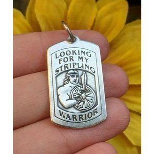 Signed Lyon 925 Silver "Stripling Warrior" Pendant